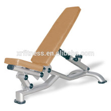 Banc de gymnastique de levage d&#39;haltères réglable XR9937/vente chaude banc de fitness de sport